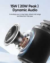 Load image into Gallery viewer, Portable Bluetooth Speaker with Lights, Powerful Crystal Clear Sound, IPX5 Waterproof, All Day Playtime, AUX&TF-Card Input, Bluetooth 5.3, TWS Paring, Small Wireless Speaker for Outdoor, Gift Ideas