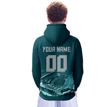 Load image into Gallery viewer, Ofxxu Custom Football Hoodies Personalized 3D Mascot Sweatshirts Rugby Gifts for Men Women Youth Add Your Name and Number