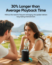 Load image into Gallery viewer, Portable Bluetooth Speaker with Lights, Powerful Crystal Clear Sound, IPX5 Waterproof, All Day Playtime, AUX&TF-Card Input, Bluetooth 5.3, TWS Paring, Small Wireless Speaker for Outdoor, Gift Ideas