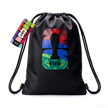Load image into Gallery viewer, Covbozk FIFA World Cup 2026 Licensed Drawstring Backpack Bag, Lightweight Gym Sack & Stadium Bag, Foldable Sports Sackpack, Travel Backpack Sports Gym Sackpack for Adults Men Women Outdoor Travel