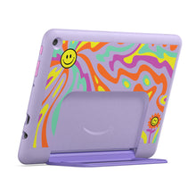 Load image into Gallery viewer, Amazon Fire HD 10 Kids Pro tablet (newest model) ages 6-12. Bright 10.1" HD screen, includes ad-free content, robust parental controls, 13-hr battery and slim case for older kids, 32 GB, Happy Day