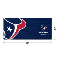 Load image into Gallery viewer, YouTheFan NFL Houston Texans Logo Series Desk Pad