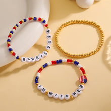 Load image into Gallery viewer, Flvkev Kamala Harris 2024 Bracelets Merch for President Election Kamala Harris Merchandise