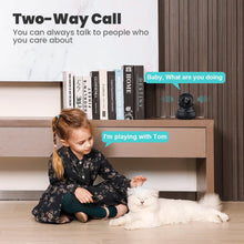 Load image into Gallery viewer, litokam 2K Indoor Security Camera, 360° Cameras for Home Security Indoor with Motion Detection, Pet Camera with Phone App, Baby Monitor-Night Vision