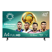 Load image into Gallery viewer, Hisense 43-Inch Class A4 Series FHD 1080p Smart Fire TV (43A4NF, 2025 Model) - DTS Virtual: X, Slim Bezel Design, Alexa Built in