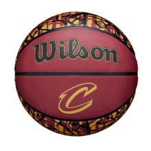 Load image into Gallery viewer, WILSON NBA Team Graffiti Basketball - Cleveland Cavaliers, Size 7-29.5"