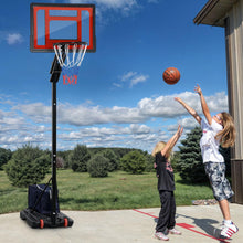 Load image into Gallery viewer, YITAHOME Basketball Hoop Outdoor, Portable Basketball Hoops & Goals, 3.4-8.5FT Easy Adjustable Basketball Hoop Outdoor for Youth