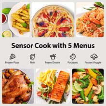 Load image into Gallery viewer, TOSHIBA EM131A5C-BS Countertop Microwave Ovens 1.2 Cu Ft, 12.4" Removable Turntable Smart Humidity Sensor 12 Auto Menus Mute Function ECO Mode Easy Clean Interior Black Color 1100W