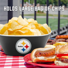Load image into Gallery viewer, YouTheFan NFL Pittsburgh Steelers Large Party Bowl