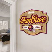 Load image into Gallery viewer, YouTheFan NFL Washington Commanders Fan Cave Sign for Office