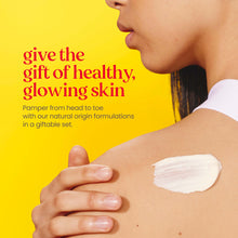 Load image into Gallery viewer, Burt's Bees Christmas Gifts, 5 Stocking Stuffers Products, Everyday Essentials Set - Original Beeswax Lip Balm, Deep Cleansing Cream, Hand Salve, Body Lotion & Coconut Foot Cream, Travel Size