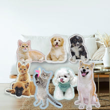 Load image into Gallery viewer, Unite Stone Custom Dog Pillow, Custom Cat Pillow Pet Pillows Personalized Photo Picturev Customized Pillows with Photos Mother's Day/Graduation/Father's Day (18inch)