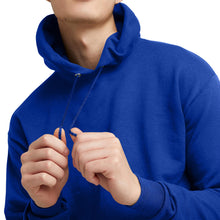 Load image into Gallery viewer, Hanes Men's Pullover EcoSmart Hooded Sweatshirt, Deep Royal, Large