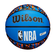 Load image into Gallery viewer, WILSON NBA Team Graffiti Basketball - New York Knicks, Size 7-29.5"