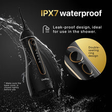Load image into Gallery viewer, Oralfree Water Dental flosser Teeth Picks - Braces Cordless Oral Irrigator Portable Rechargeable Travel Irrigation Cleaner IPX7 Waterproof Electric Professional Flossing Teeth Cleaning for Home