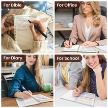 Load image into Gallery viewer, Lined Spiral Journal Notebook for Women & Men, 140 Pages, College Ruled Hardcover Notebook for Work & Note Taking, Journals for Writing, A5 - Pink