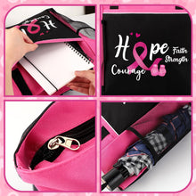 Load image into Gallery viewer, Paterr Breast Cancer Gifts Care Package for Woman Cancer Chemo Care Package Totes Bags Get Well Soon Gifts 20oz Tumble (Pink, Breast Cancer)