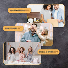 Load image into Gallery viewer, Charcuterie Boards Gift Set - Bamboo Cheese Board - Unique House Warming Gifts New Home - Wedding Gifts for Couple, Bridal Shower, Housewarming, Birthday Gifts for Women - by: Bambüsi