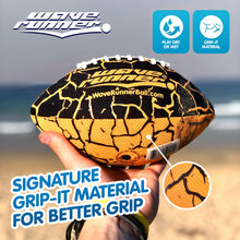Load image into Gallery viewer, Wave Runner Grip It Waterproof Football- Size 9.25 Inches with Sure-Grip Technology | Let's Play Football in The Water! (Random Color) (1 Pack)