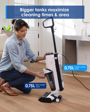 Load image into Gallery viewer, Tineco FLOOR ONE S5 Steam Cleaner Wet Dry Vacuum All-in-one, Hardwood Floor Cleaner Great for Sticky Messes, Smart Steam Mop for Hard Floors with Digital Display and Long Run Time