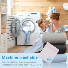 Load image into Gallery viewer, AmyHomie Cooling Blanket, 100% Rayon Derived from Bamboo, Cool Summer Blanket for Hot Sleepers, Soft Comfy Lightweight Blankets for All Seasons(Navy, 59×79in)