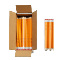 Load image into Gallery viewer, Amazon Basics Woodcased #2 Pencils, Pre-sharpened, HB Lead Bulk Box, 150 Count, Yellow