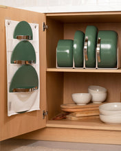 Load image into Gallery viewer, Caraway Deluxe Non-stick Ceramic Cookware Set (16 Piece) Pots, Frying Pans, Lids and Kitchen Storage - PFAS & PFOA Free - Oven Safe Pan Set & Compatible with All Stovetops - Cream