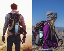 Load image into Gallery viewer, Enerbone 32 oz Drinking Water Bottle with Times to Drink and Straw, Motivational with Carrying Strap, Leakproof BPA & Toxic Free, Ensure You Drink Enough Water for Fitness Gym Outdoor