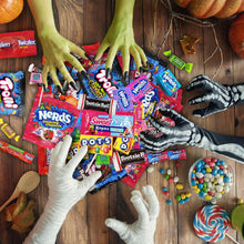 Load image into Gallery viewer, Bulk Halloween Candy Individually Wrapped Variety Pack - 4.5 Pounds Mixed Assorted Candies for Pinata Fillers, Schools, Office Treats, and Party Bags | Approx. 250 Pieces