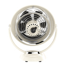 Load image into Gallery viewer, Vornado VFAN Jr. Vintage Air Circulator Fan, Vintage White, 6.1 x 10.1 x 11.4 inches