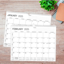 Load image into Gallery viewer, 2025-2026 Wall Calendar - Dec. 2024 β Jun. 2026, 19 Months Calendar 2025-2026, 14.57 x 11.42 In, 2025 Calendar, Monthly Calendar with Week Numbers, Large Blocks, Thick Paper, Yearly Overview οΌ Notes