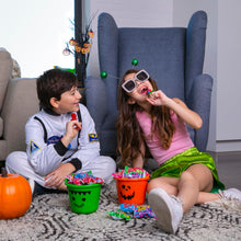 Load image into Gallery viewer, Ring Pop Halloween Bulk Variety Candy - 20 Ct Individually Wrapped Lollipops w/ Assorted Flavors - Fun Candy For Party Favors, Halloween Parties, Trick or Treat Goodie Bags, Bachelorette Parties