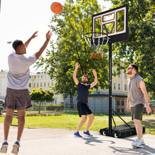 Load image into Gallery viewer, YITAHOME Basketball Hoop Outdoor 10 FT Adjustable, Portable Basketball Goals for Outside, 4.4-10FT Height Adjust, 44in Backboard and 18in Rim