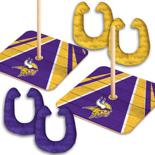 Load image into Gallery viewer, YouTheFan NFL Minnesota Vikings Horseshoe Bags Game