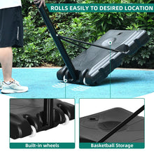 Load image into Gallery viewer, YITAHOME Basketball Hoop Outdoor 10 FT Adjustable, Portable Basketball Goals for Outside, 4.4-10FT Height Adjust, 44in Backboard and 18in Rim