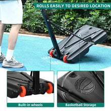 Load image into Gallery viewer, YITAHOME Basketball Hoop Outdoor, Portable Basketball Hoops & Goals, 3.4-8.5FT Easy Adjustable Basketball Hoop Outdoor for Youth