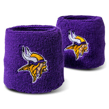 Load image into Gallery viewer, Franklin Sports NFL Embroidered Wristbands, Team Specific, OSFM