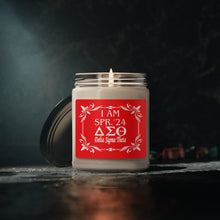 Load image into Gallery viewer, Scented Soy Candle, 9oz with Red Label and White I AM SPR. '24 DST Theme
