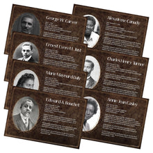 Load image into Gallery viewer, Quarterhouse Black Scientists Poster Set, Science and History Classroom Learning Materials for K-12 Students and Teachers, Set of 8, 12 x 18 Inches, Extra Durable