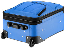 Load image into Gallery viewer, Rockland Fashion Softside Upright Luggage Set,Expandable, Blue, 2-Piece (14/19)