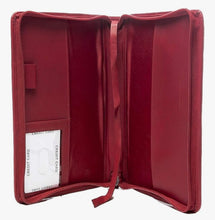 Load image into Gallery viewer, Genuine Leather Crimson DST Ritual Cover