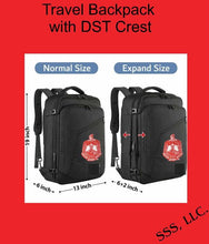 Load image into Gallery viewer, Traveling Backpack with 5" DST Crest