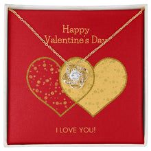 Load image into Gallery viewer, Valentines Day Love Knot Necklace