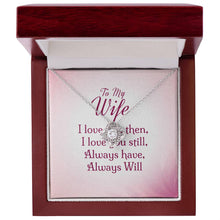 Load image into Gallery viewer, To My Wife - You're Everything to Me Necklace, Birthday Gift for Wife, Wife Gift Necklace, Valentines Day Gift, Necklace With Sentiment