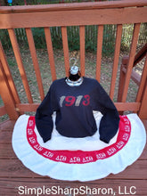 Load image into Gallery viewer, Black Gildan Sweatshirt with 1913 Bling Design