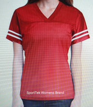 Load image into Gallery viewer, Red DST Customizable Football Jersey