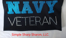 Load image into Gallery viewer, PROUD MILITARY VETERAN TOP