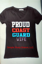 Load image into Gallery viewer, PROUD Coast Guard Associate Tops