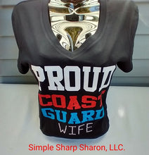 Load image into Gallery viewer, PROUD Coast Guard Associate Tops
