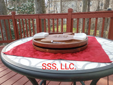 Load image into Gallery viewer, Rotating Charcuterie Plate with the DST Logo